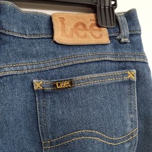 Lee highwaisted blue jeans